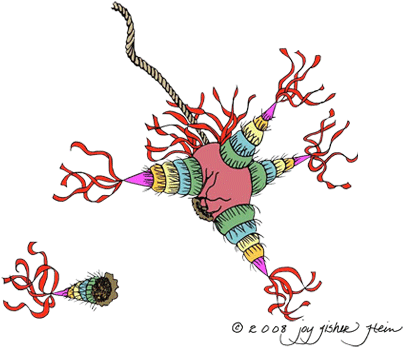 'mockingbird And Pecan Tree' Clip Art Gif File With - Pinata Gif Transparent Background (450x350)