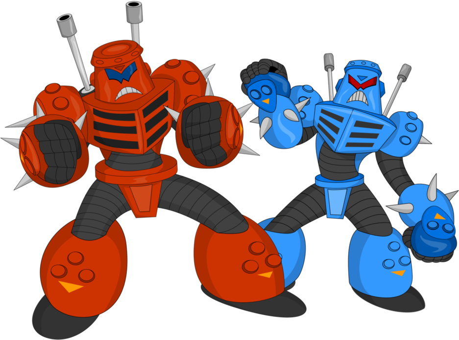 Whack Em Smack Em Robots By Hotrod2001 - Action Figure (942x848)