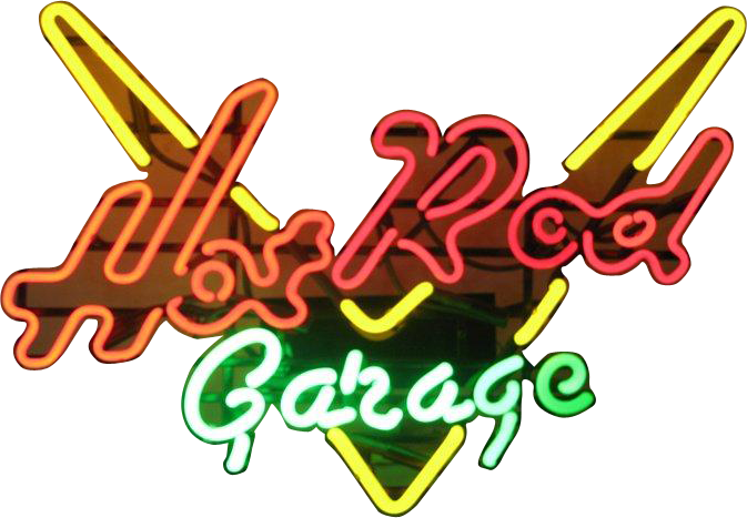 Nostalgia Neon Signs - Png Garage Sign (673x467)