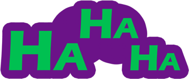 Joker Clipart Haha - Ha Ha Ha Clipart (640x480)