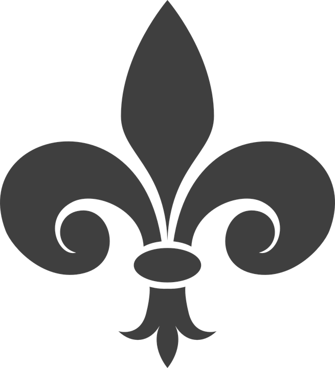 Fleur De Leaf - Fleur De Lis Clipart (655x720)