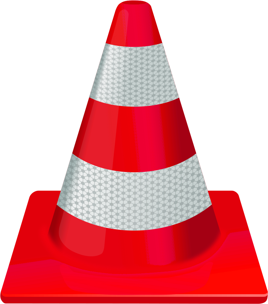 Vlc Hot Rod Red Icon By Gil-free - Vlc Media Player Logo Png (1024x1024)
