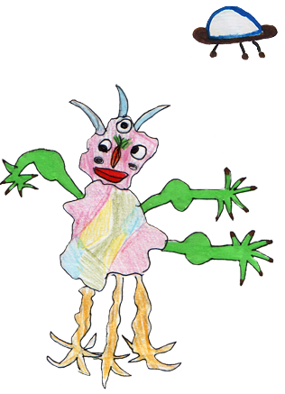 Cosmonaute Et Son Hôte (316x437)