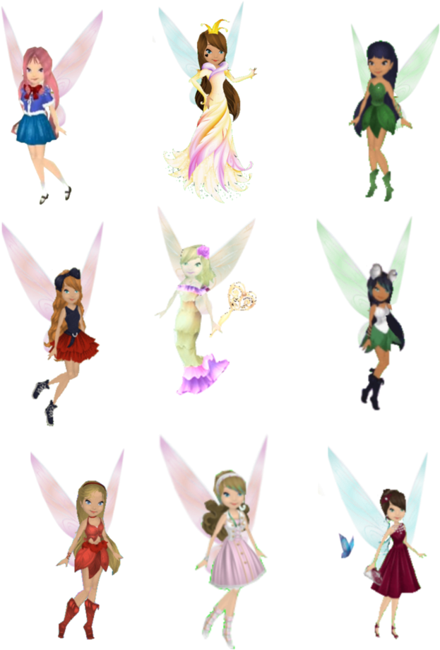 Friends From Pixie Hollow By Juliadiscobear24 - Doll (799x1000)