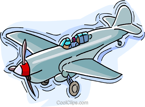 Engine Clipart Aircraft Engine - Single Engine Plane Clipart (480x356)