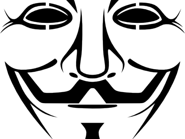 Joker Clipart Anonymous Face - Guy Fawkes Mask (640x480)
