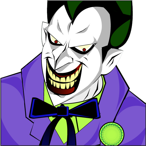 The-joker Emblema Para Gtav By Xxtedxxx666xx - Cartoon (530x548)