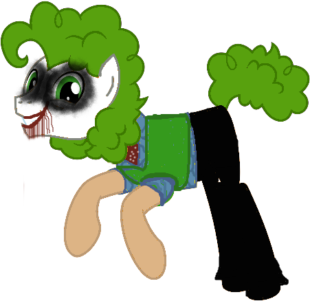 Mlp Cheese Sandwich As The Joker By Rosiepink345 - Cartoon (1006x477)