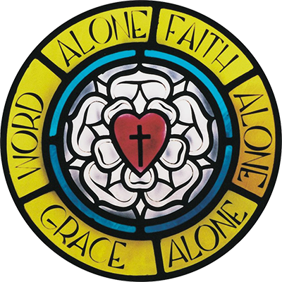 From Roman Catholicism To The Protestant Reformation - Luther's Rose (400x400)