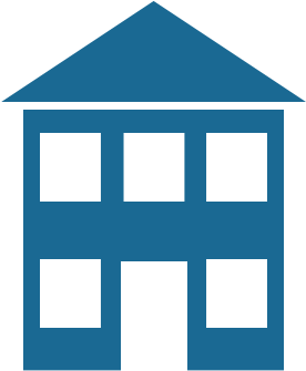 Two Storey - 2 Story House Icon (341x393)