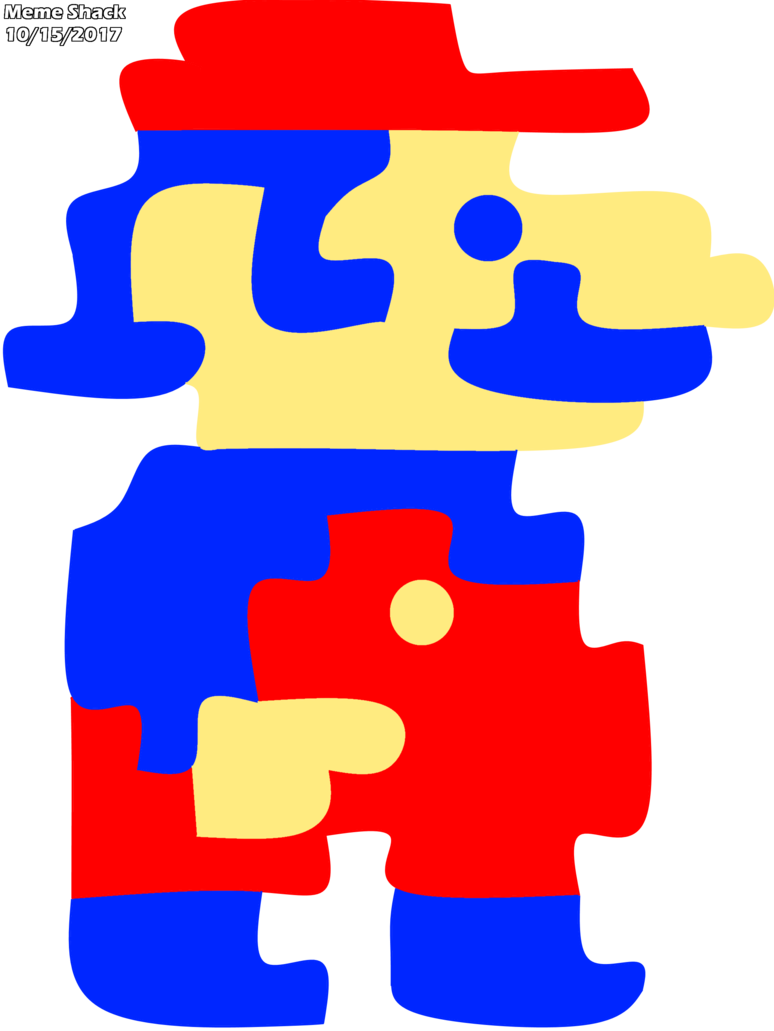 Jumpman By Meme-shack - Mario In The Donkey Kong (774x1031)