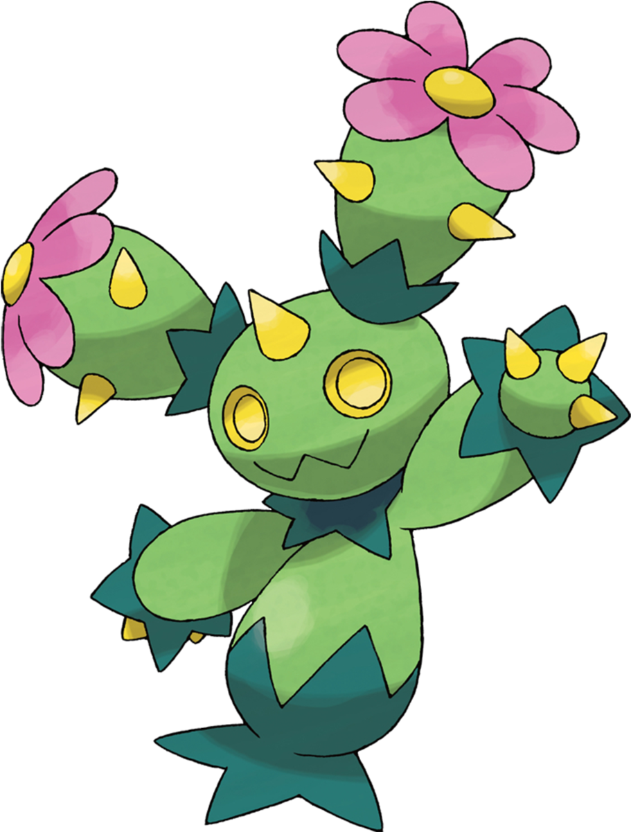 Maractus Sugimori Artwork - Maractus Png (1200x1200)