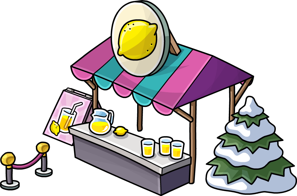 Lemonade Stand School & Skate Party - Lemonade Stamd Png (968x638)