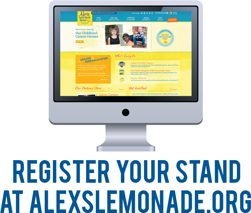 Hold A Lemonade Stand - Lemonade Stand (868x737)