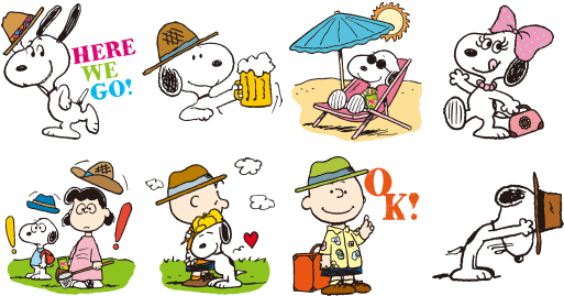 Peanuts X Pretz X Line Sticker - Custom Chevy Greenbrier Sport Wagon / A Charlie Brown (520x270)