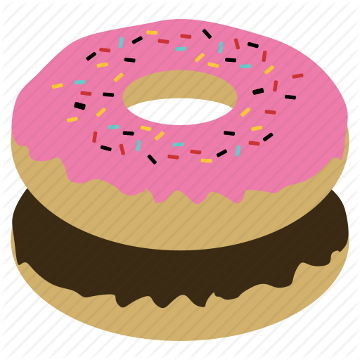 Dessert - Donuts Icon Png (512x512)