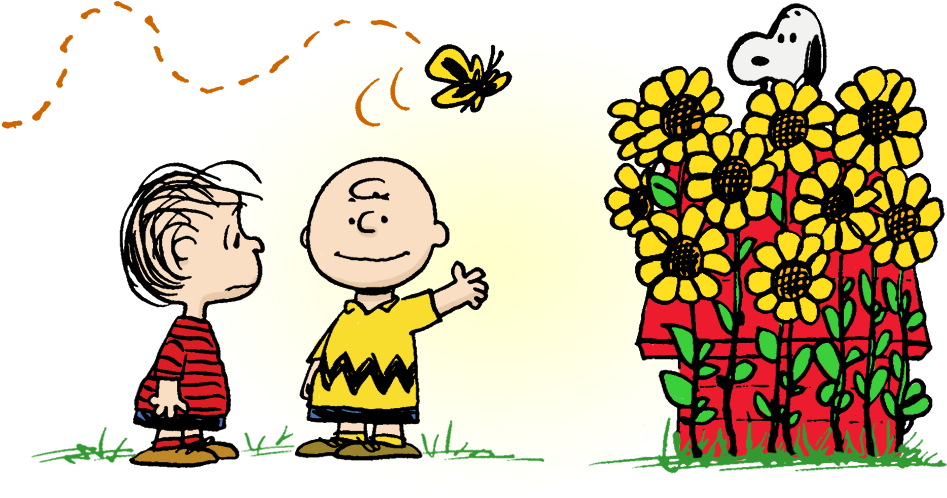 Peanuts By Charles M - Charlie Brown In The Spring (1032x540)