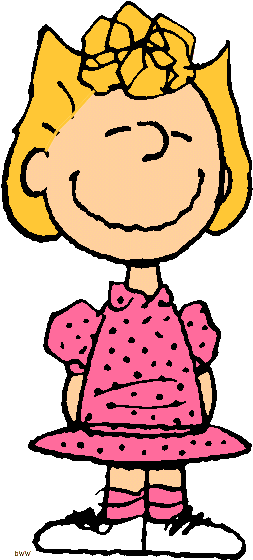Peanuts Character New Year Clip Art - Sally From Charlie Brown (273x570)