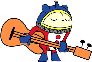 Personuts 4 Persona 4 Dancing All Night 2d Animation - Persona 4 Teddie Dance Gif (400x300)