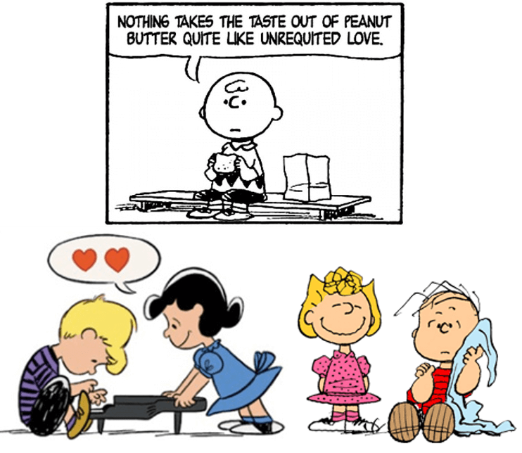 Unrequited Love Is A Big Theme Of Peanuts And Not Only - Linus Necklace The Peanuts Jewelry (742x644)