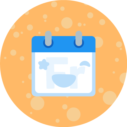 Days Of The Week - Circle (420x420)