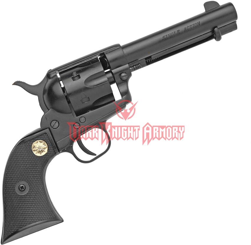 Blank Firing 1873 Black Western Six-shooter - Blank Firing Western Guns Uk (850x850)