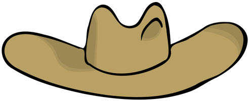 Cowboy Hat Clipart Southern - Cowboy Hat Cartoon (500x500)