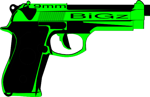 Clipart Gun Clip Art At Clkercom Vector Online Royalty - Gun Clipart (600x390)