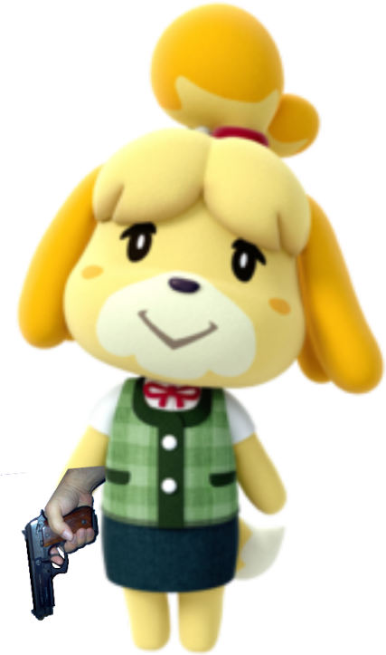 Take My Editing App Away From Me - Isabelle From Animal Crossing (442x750)