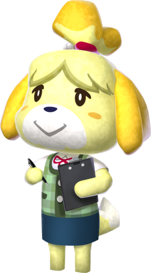 Isabelle - Animal Crossing New Leaf Marie (309x559)