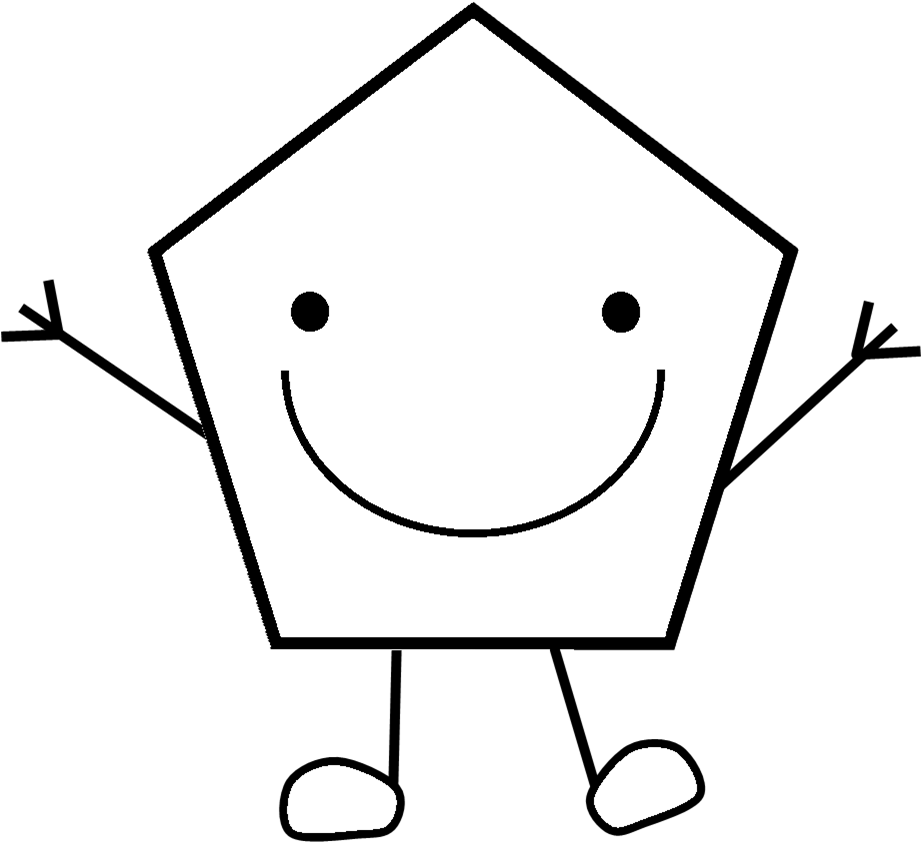 Círculo Hexágono Octógono Óvalo Pentágono Rectángulo - Figuras Geometricas Pentagono Animado (920x849)