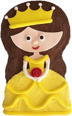 Princess & Fairies - Birthday Cake (400x400)