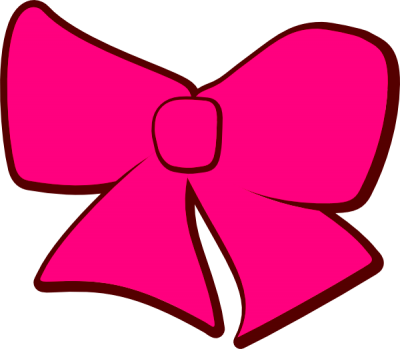 Pink Bow Clip Art At Clker Com Vector Clip Art Online - Pink Bow Tie Clipart (400x349)