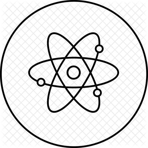 Atom, Electromagnatic, Wave, Nutron, Electron, Proton, - Importar Para Colorear (512x512)