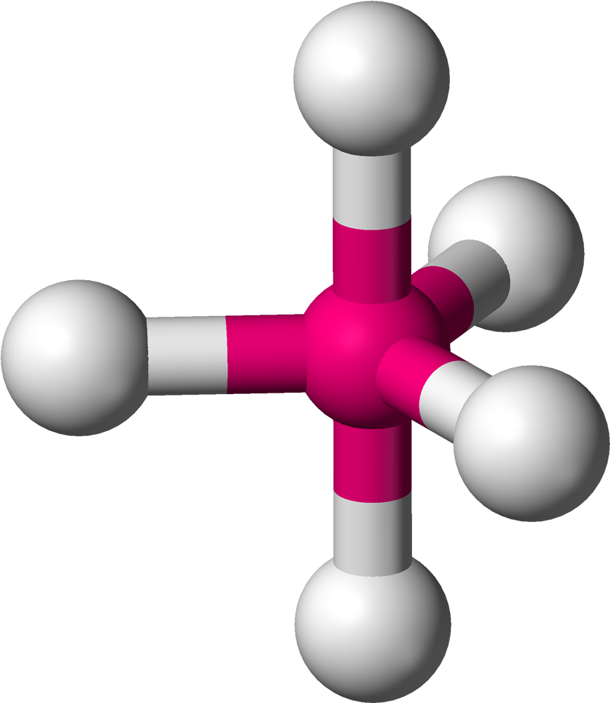Upload - Wikimedia - Org - Trigonal Bipyramidal Molecular Geometry (968x1100)