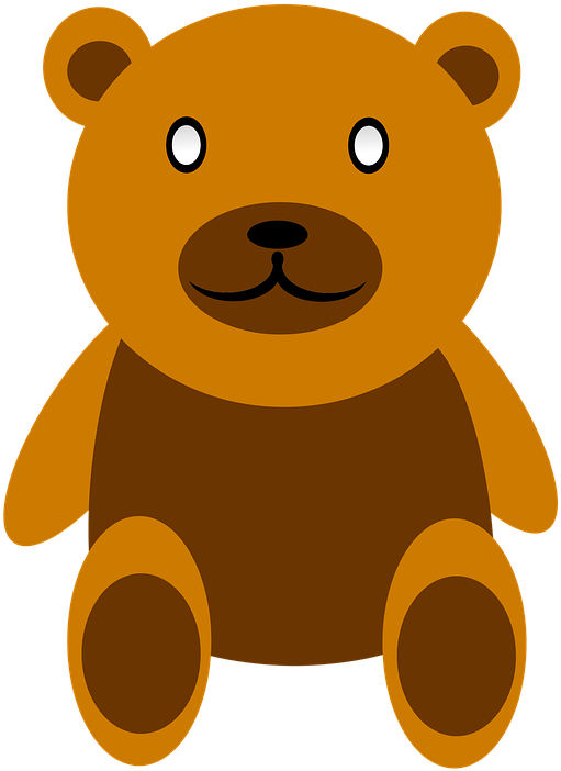 Cartoon Teddy Bear 4, Buy Clip Art - Brinquedo Vetor Png (960x720)