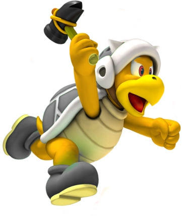 Army Hammer Bro - Mario Army Hammer Bro (369x428)