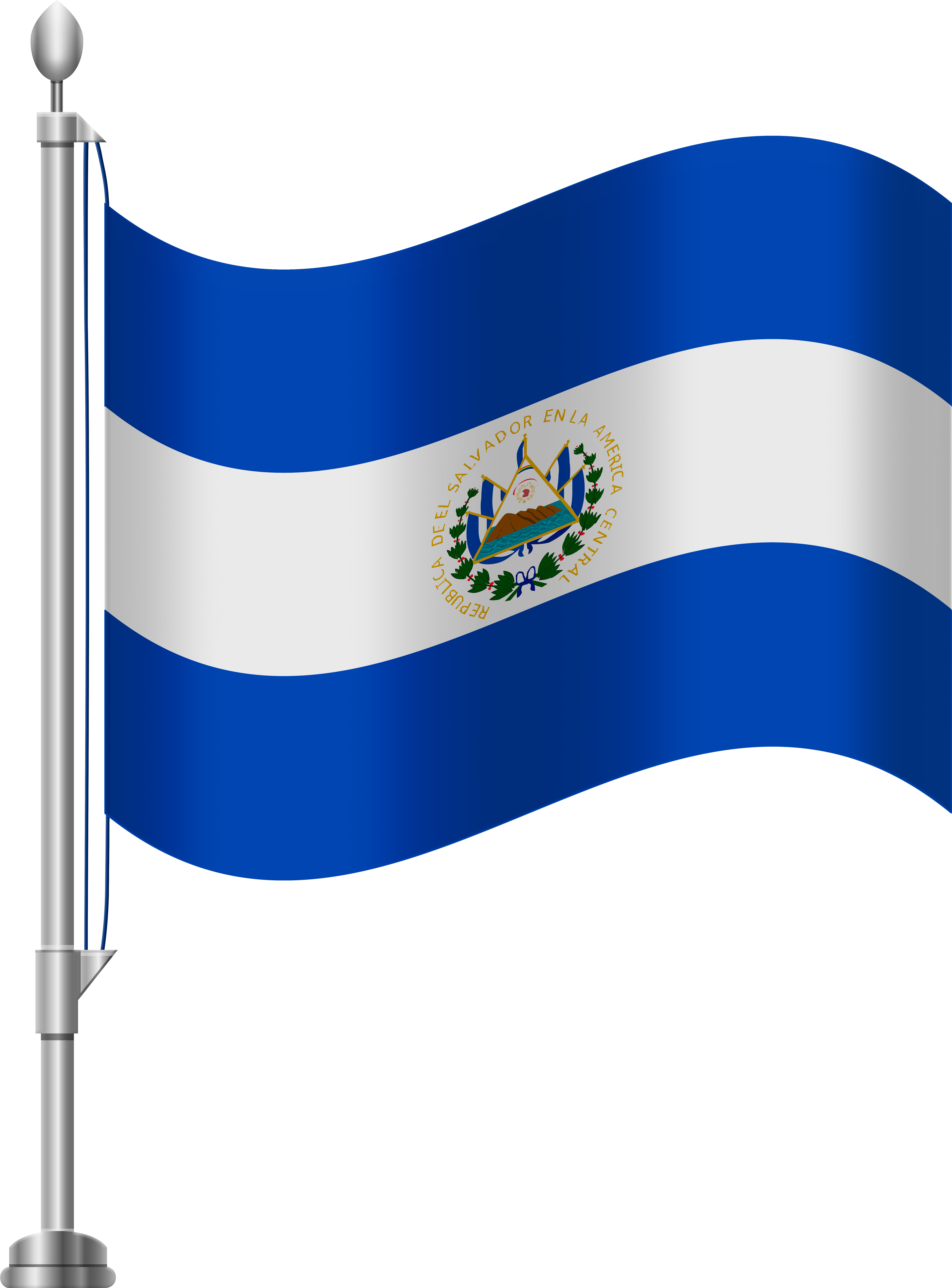 El Salvador Flag Png Clip Art - El Salvador Flag Png Clip Art (6141x8000)