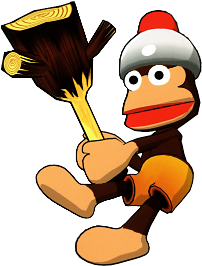 Ape Escape Pumped & Primed Monkey 2 - Ape Escape Pumped And Primed Playstation 2 Ps2 (427x562)