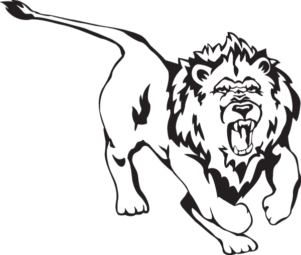 Lion Sticker Clip Art - Bike Stickers In Clip Arts (600x510)