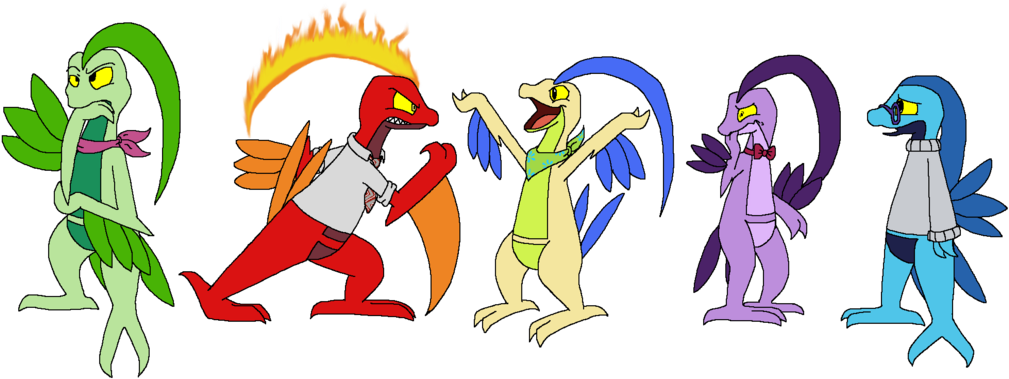 Inside Out Grovyle's Head By Grovylefangirl1997 - Pokemon Inside Out (1024x405)