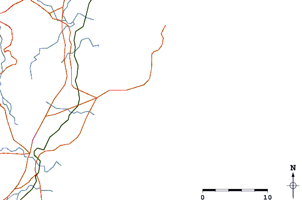 Roads And Rivers Around Birdie Beach - River (601x398)