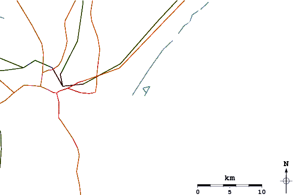 Roads And Rivers Around Wrightsville Beach - Diagram (601x398)