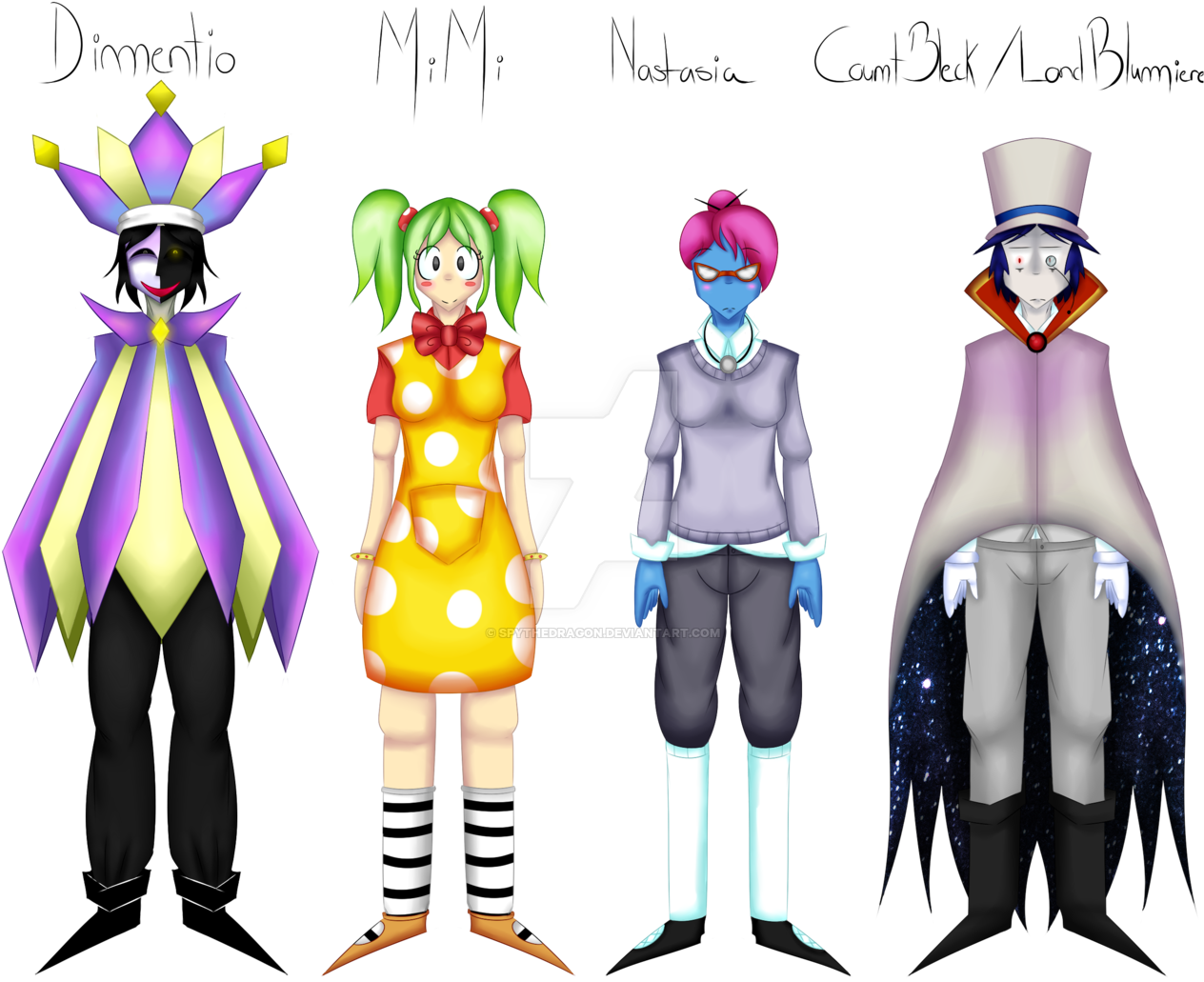 [gijinkas] Super Paper Mario - Super Paper Mario Villains (1280x1048)