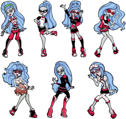 Monster High Wallpaper Titled Mh Fan Art - Cartoon (500x439)