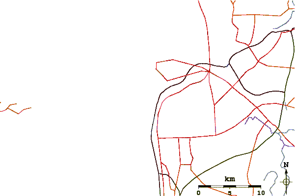 Roads And Rivers Around Cottesloe Beach - Drawing (601x400)