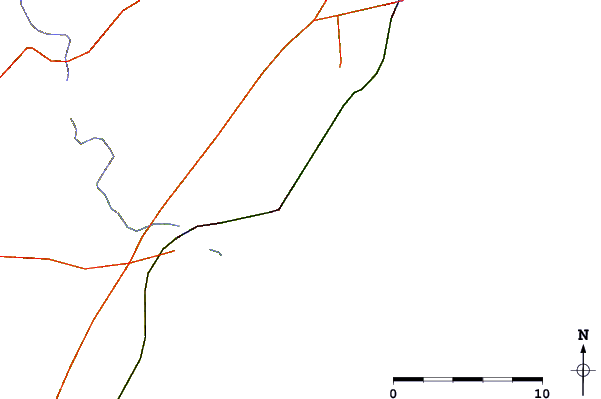 Maine Roads And Rivers Around Old Orchard Beach, Maine - Westecunk Creek (601x399)