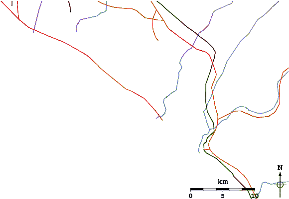 Roads And Rivers Around Laguna Beach - Laguna Beach (601x400)