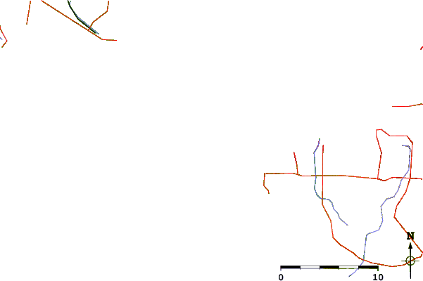 Roads And Rivers Around Pearses Beach - Carmine (601x400)