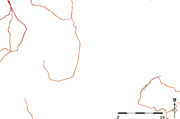 Roads And Rivers Around Clifton Beach - Beach (601x399)